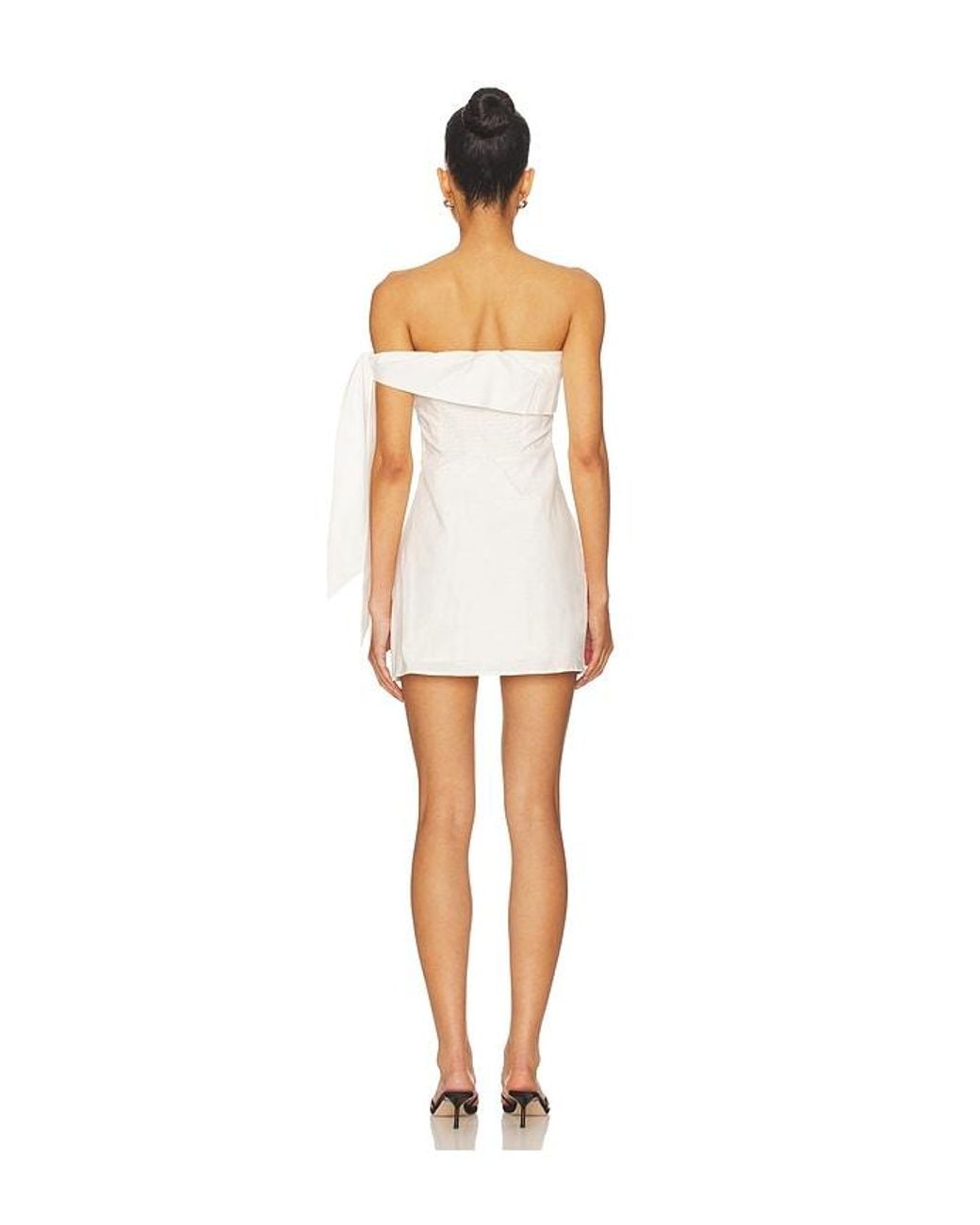SNDY'S White Jaymie Mini Dress
