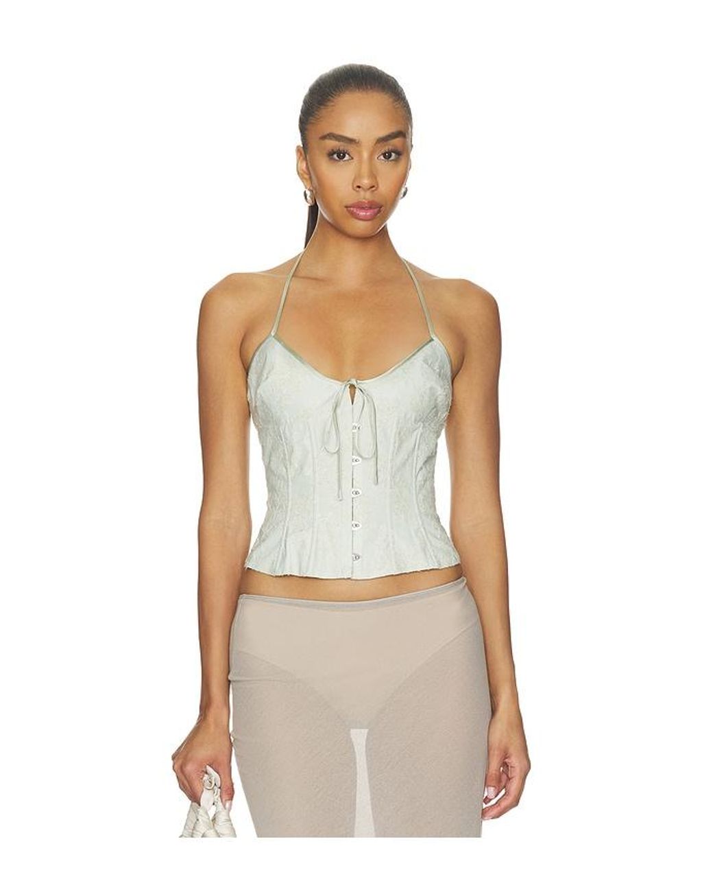 GUIZIO Multicolor Marini Floral Corset