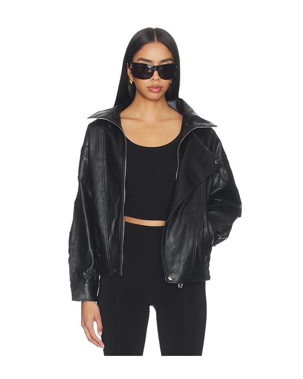 Lisa Says Gah Black Frankle Jacket
