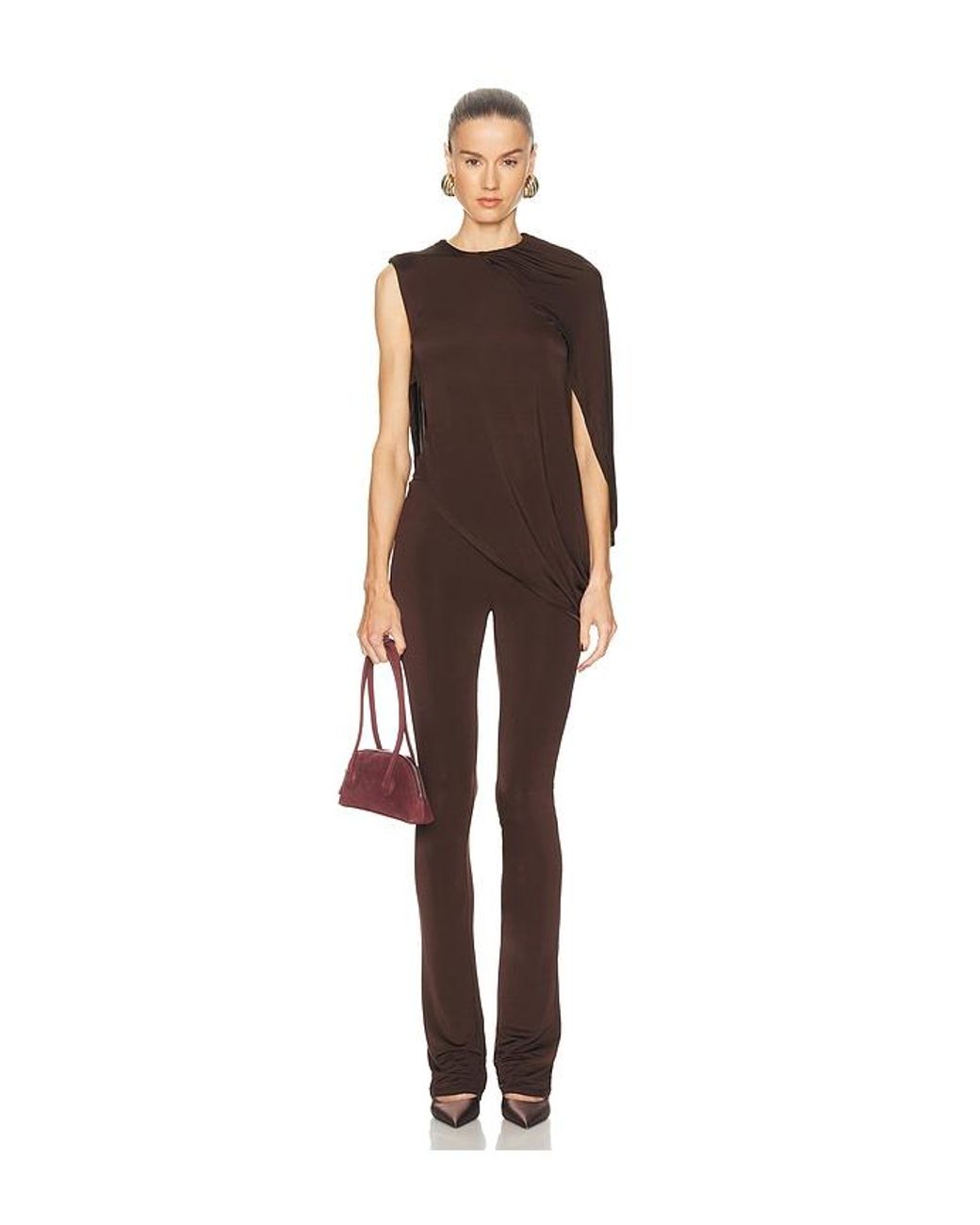 Camila Coelho Brown Ocina Top