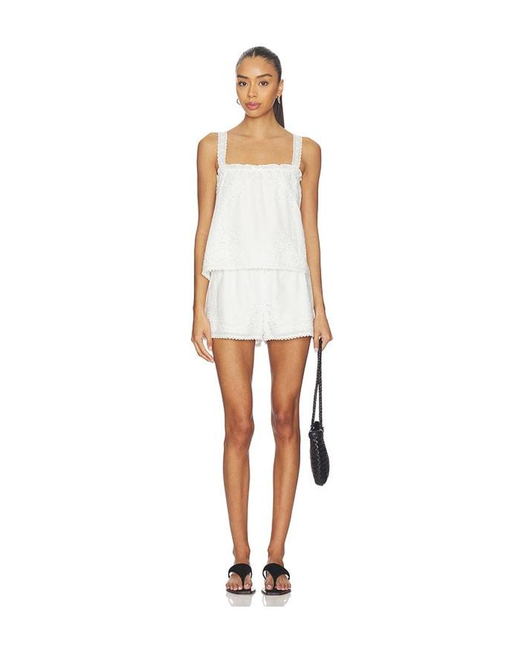 Saylor White Clarice Set