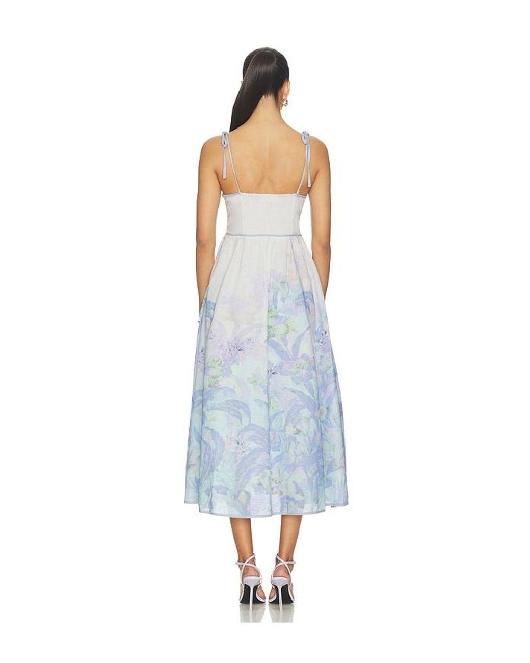 Astr Blue Dayna Dress