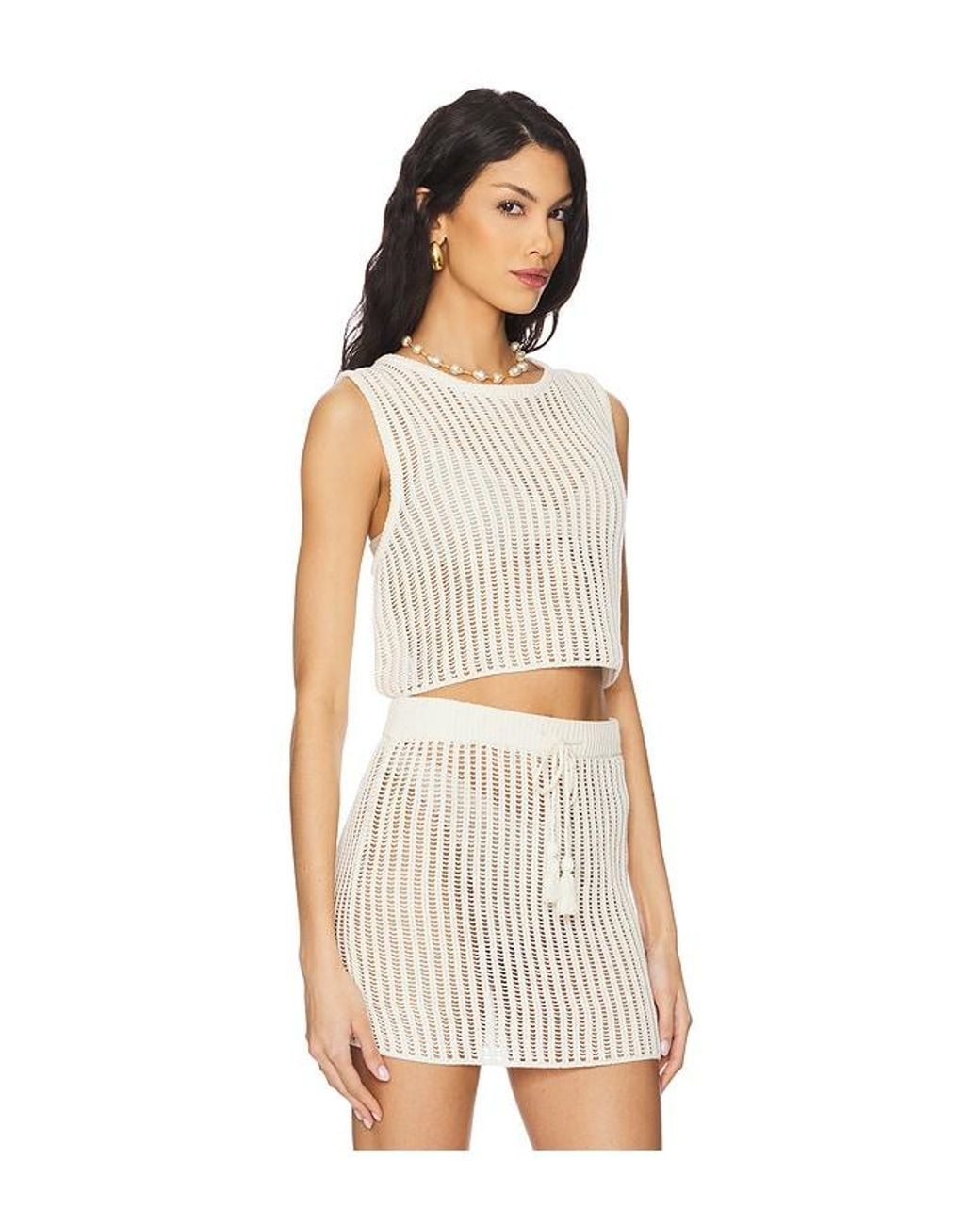 LSPACE White Sander Top