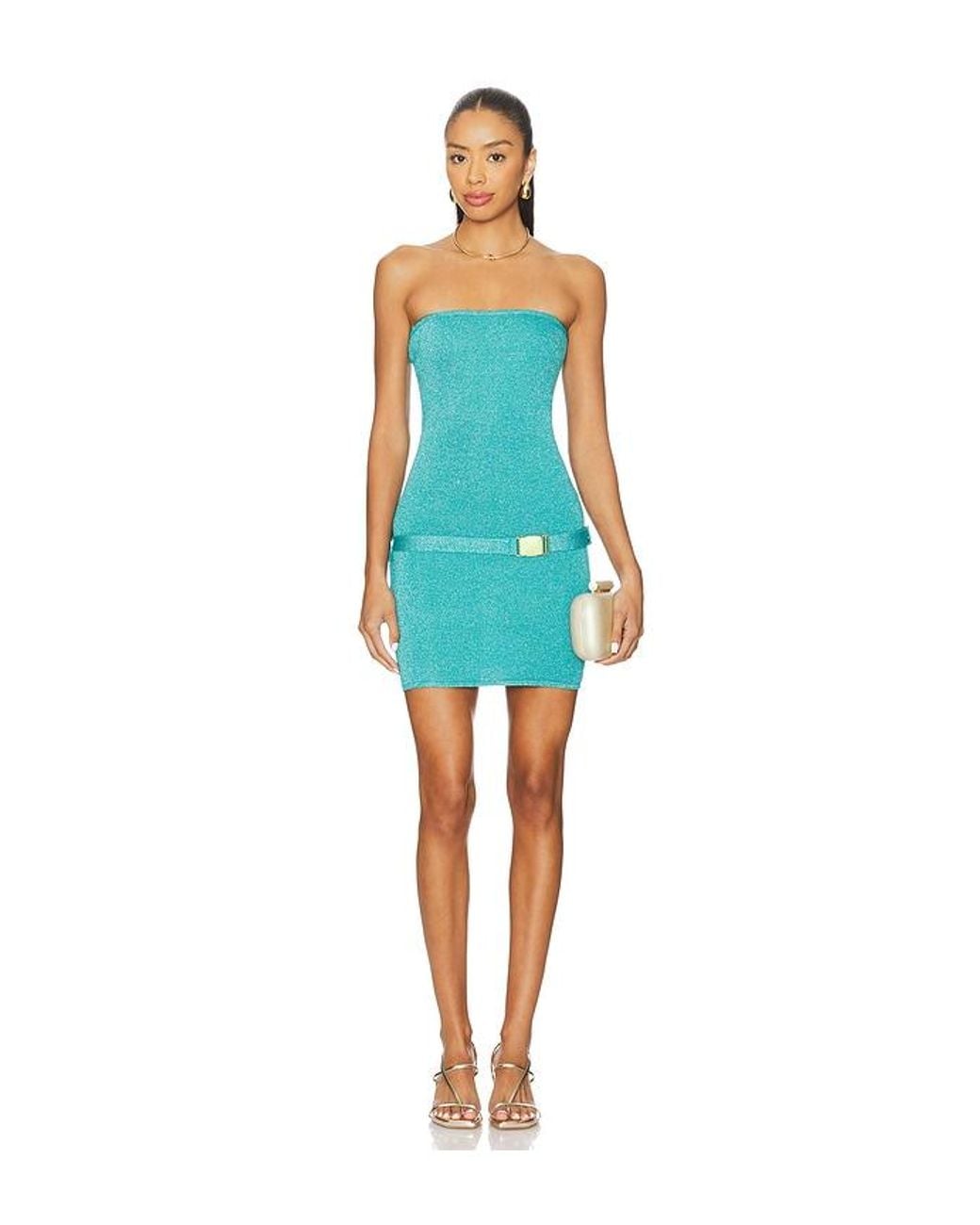 Asta Resort Blue Gisele Mini Dress