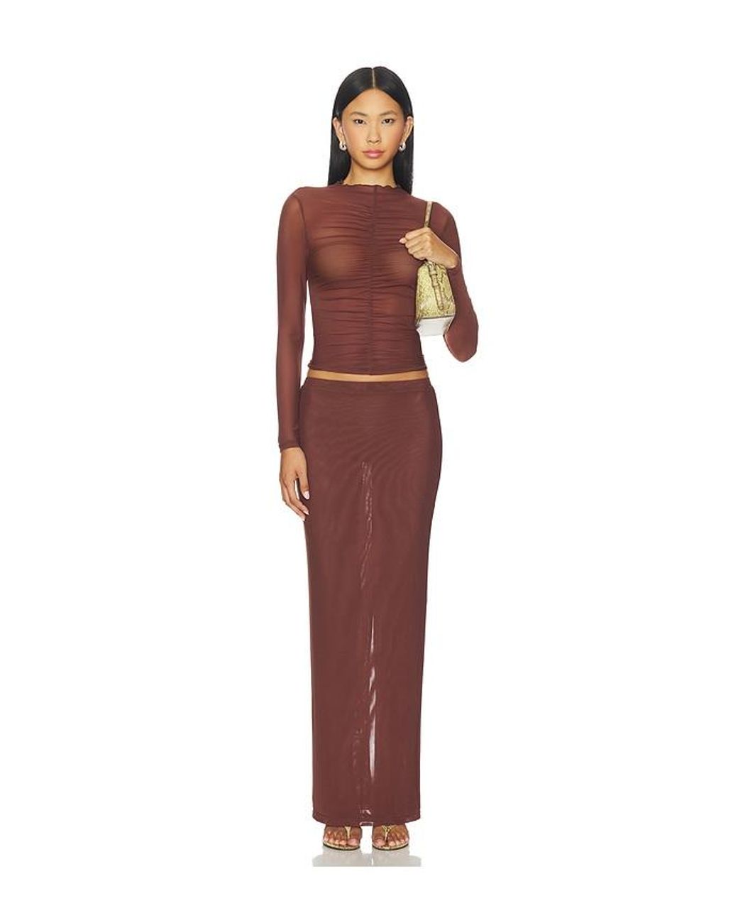 BY.DYLN Red Gem Top