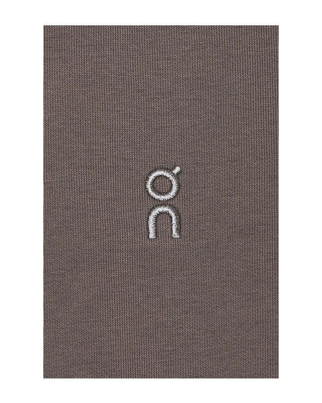 On Shoes Brown Club Collective 1/4 Zip for men