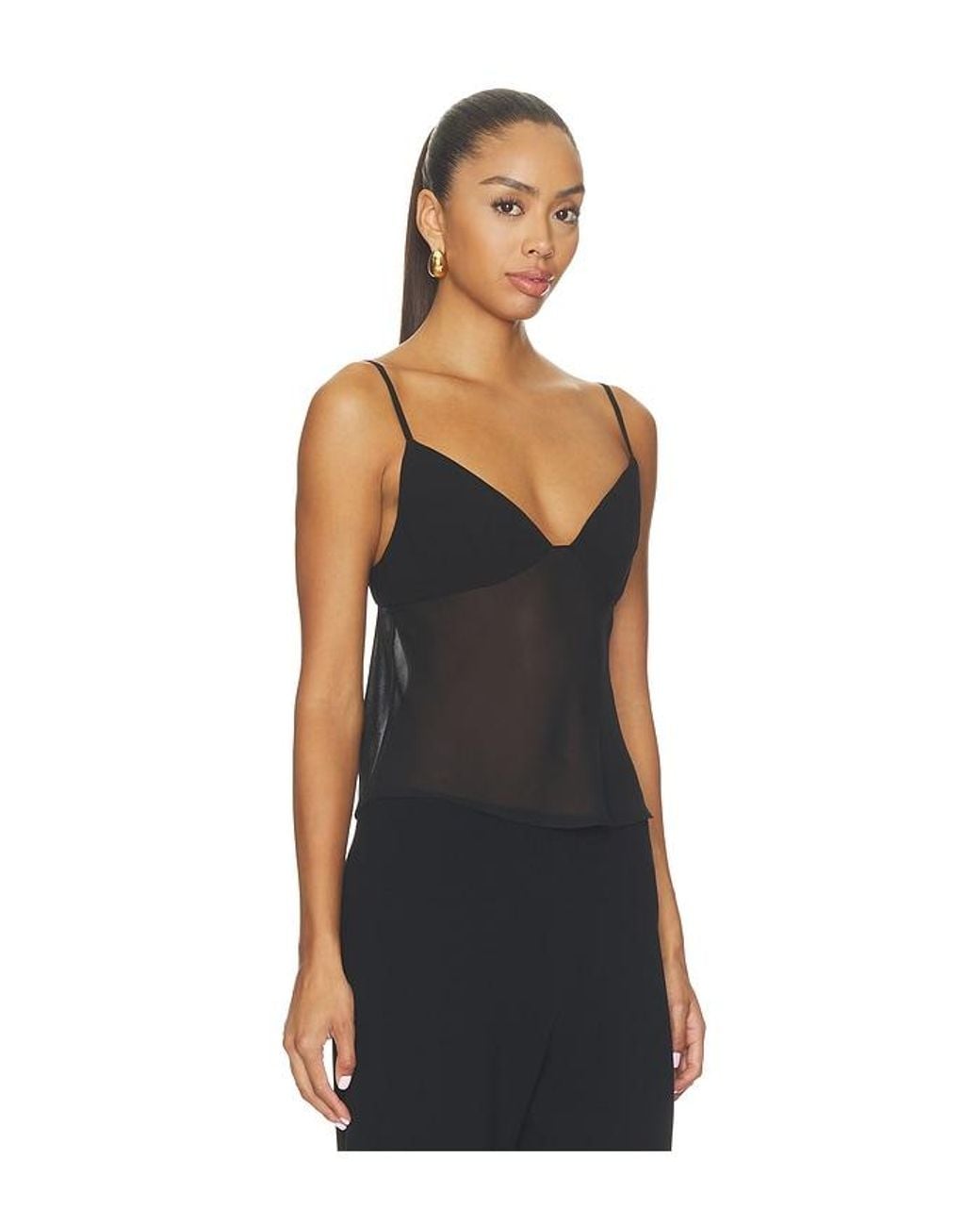 Lovers + Friends Black X Blake Evin Pia Top