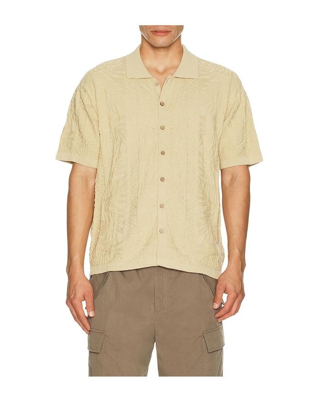 Critical Slide White Rails Knit Shirt for men