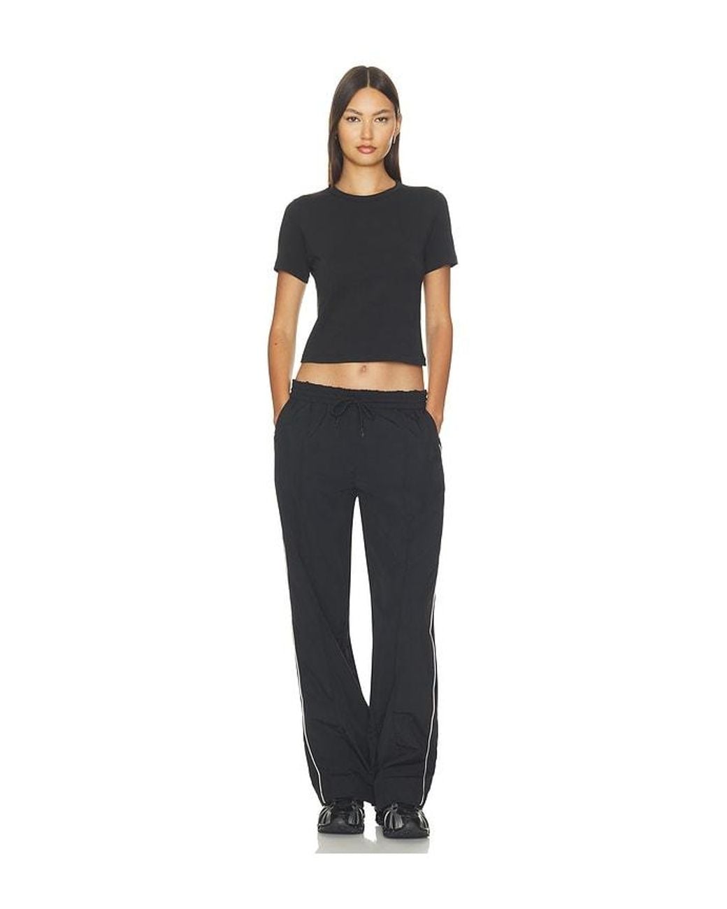 lululemon athletica Black Little Jersey Tee