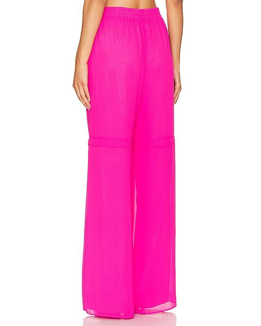 Amanda Uprichard Pink Sarasota Pants