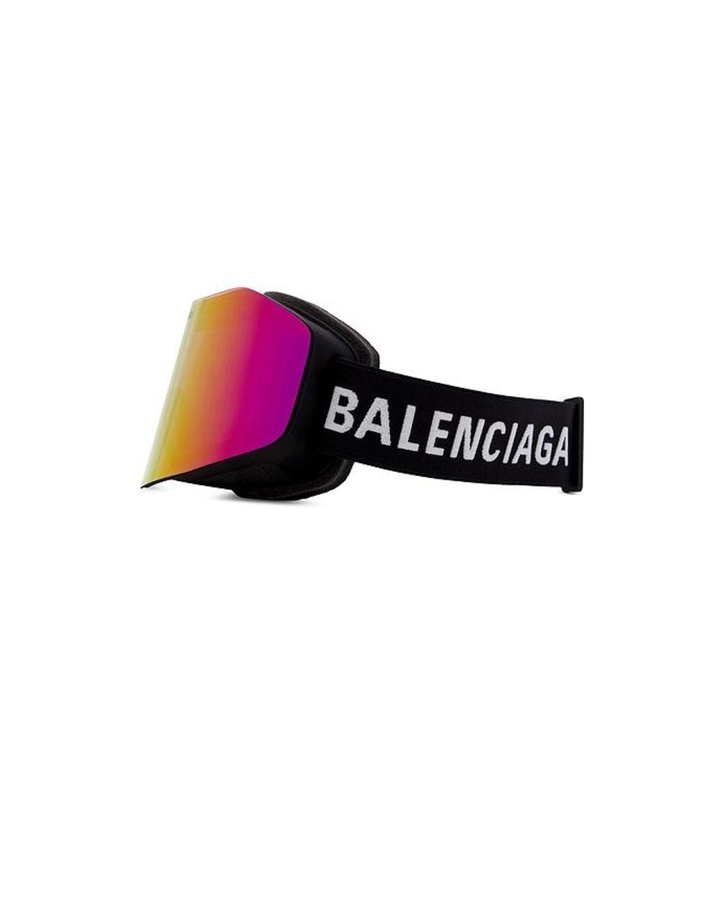 Balenciaga Purple Shield Ski Goggles