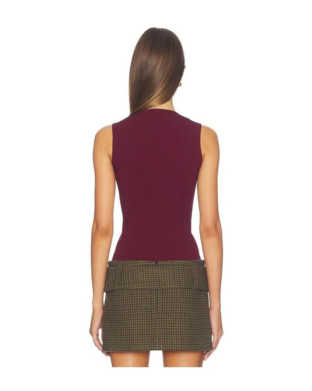 FRANÃOISE Red Winnie Top