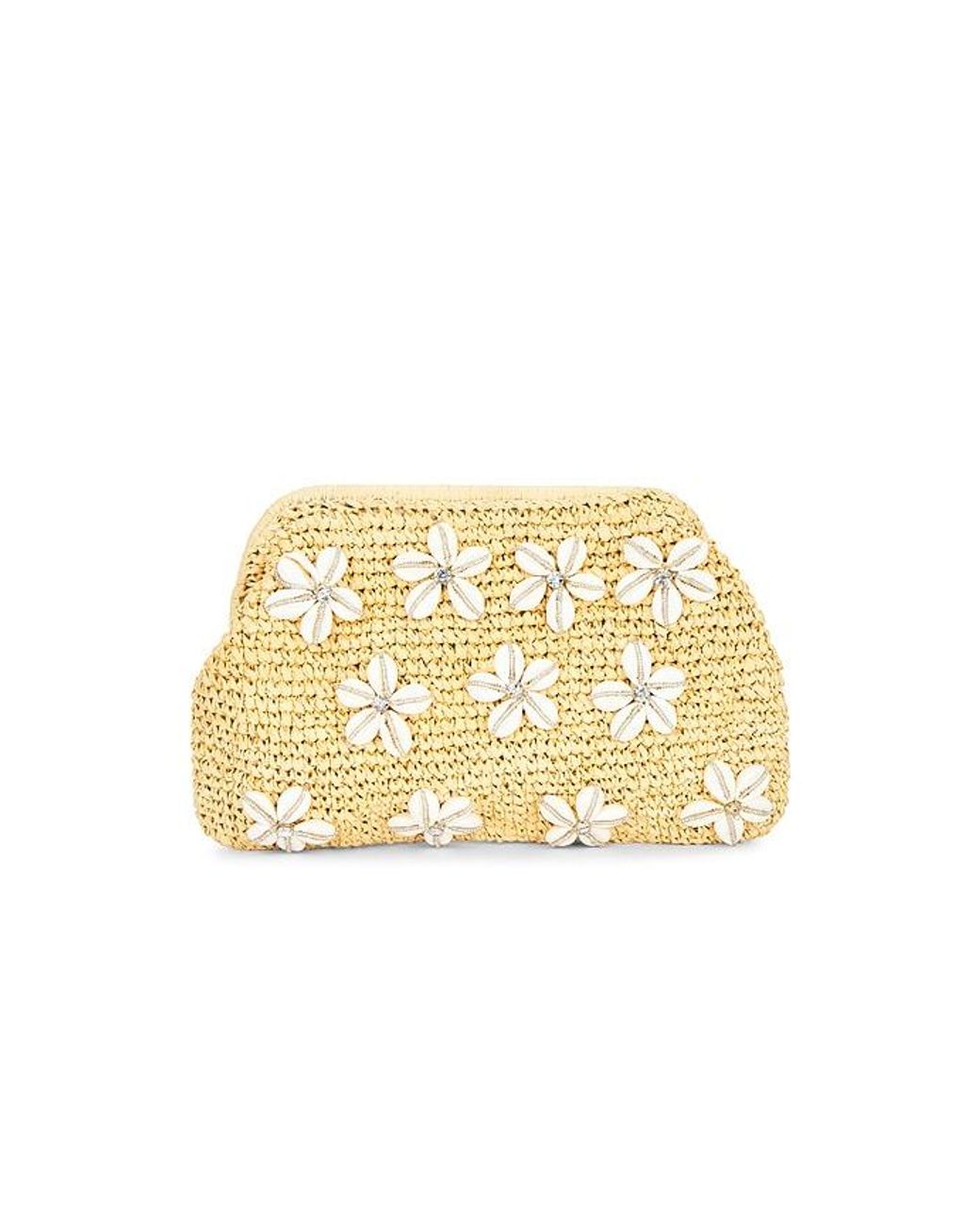 BTB Los Angeles Metallic Bloom Clutch