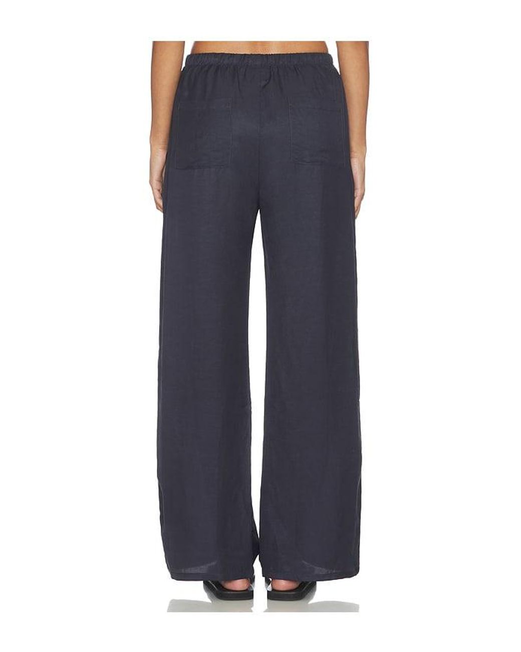 Leset Blue Daniel Drawstring Pocket Pant
