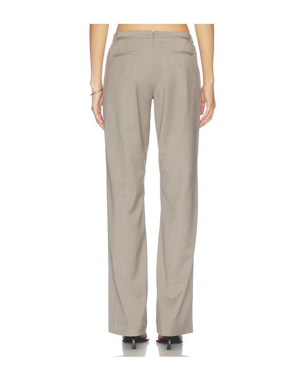 St. Agni Natural 90's Wool Rouleau Minimal Pant