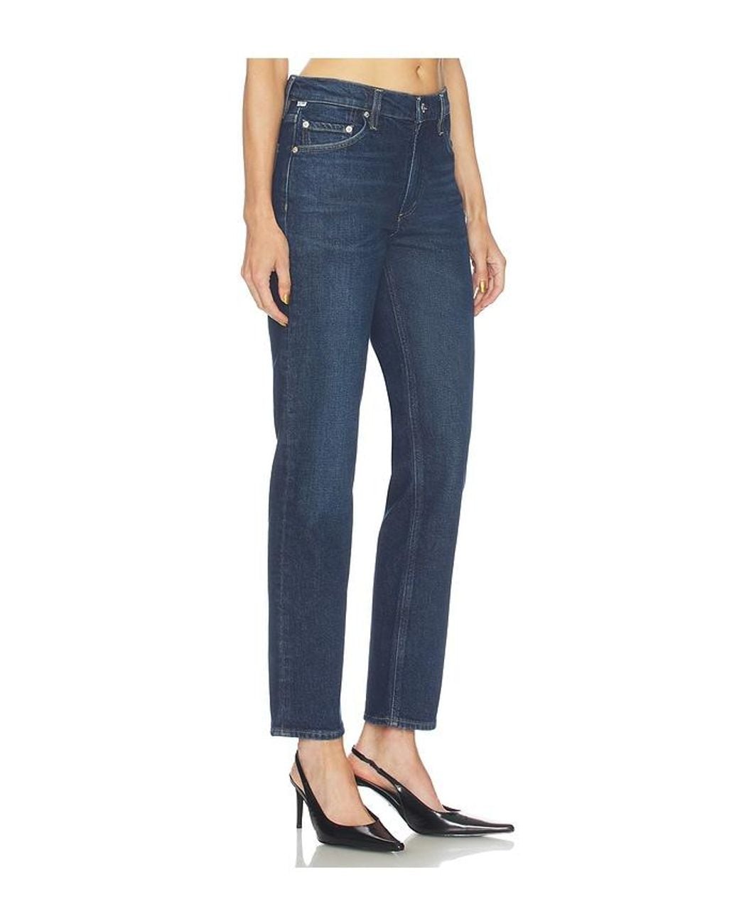Citizens of Humanity Blue Savannah Cigarette Jean