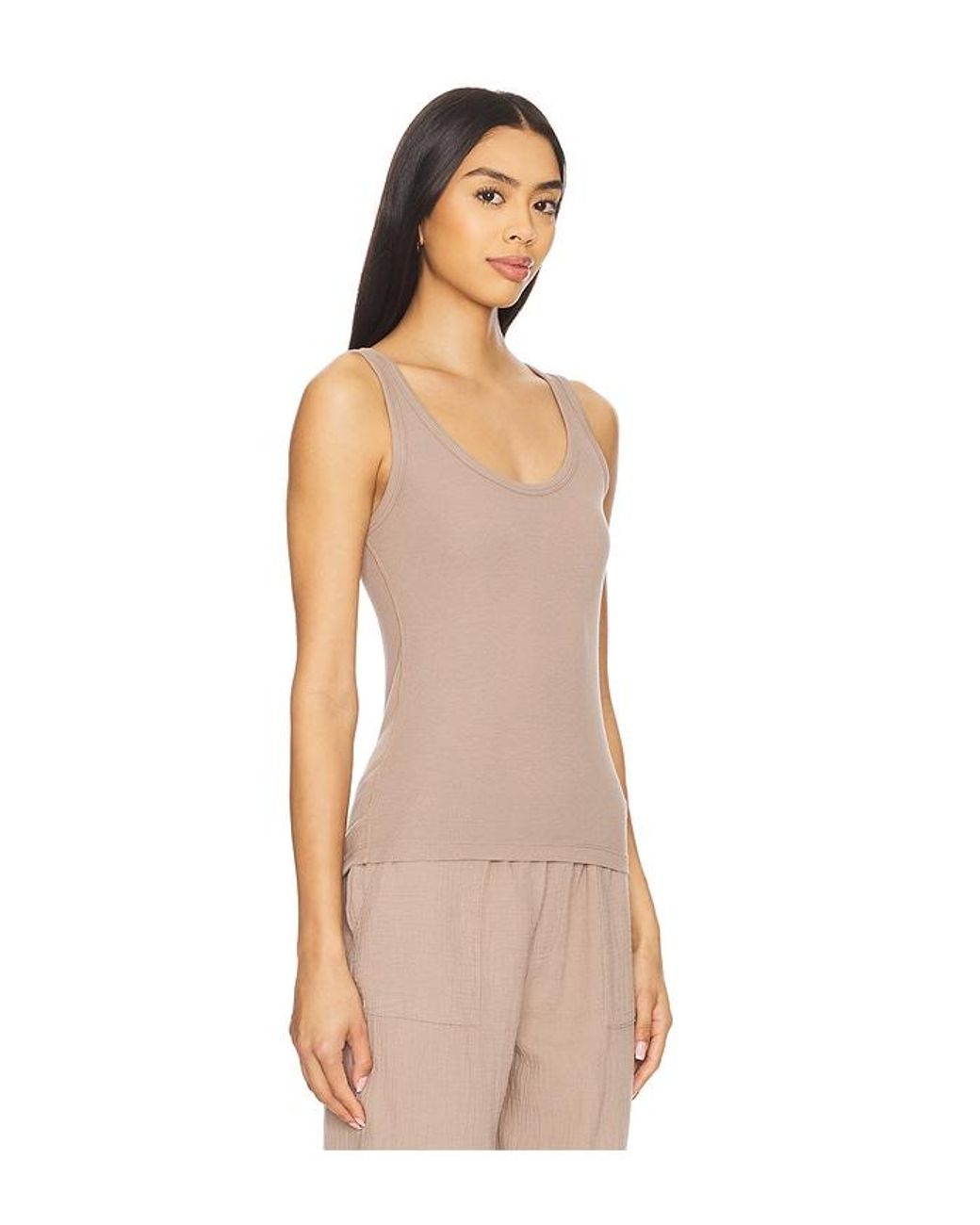 Bobi Natural Geripptes Top