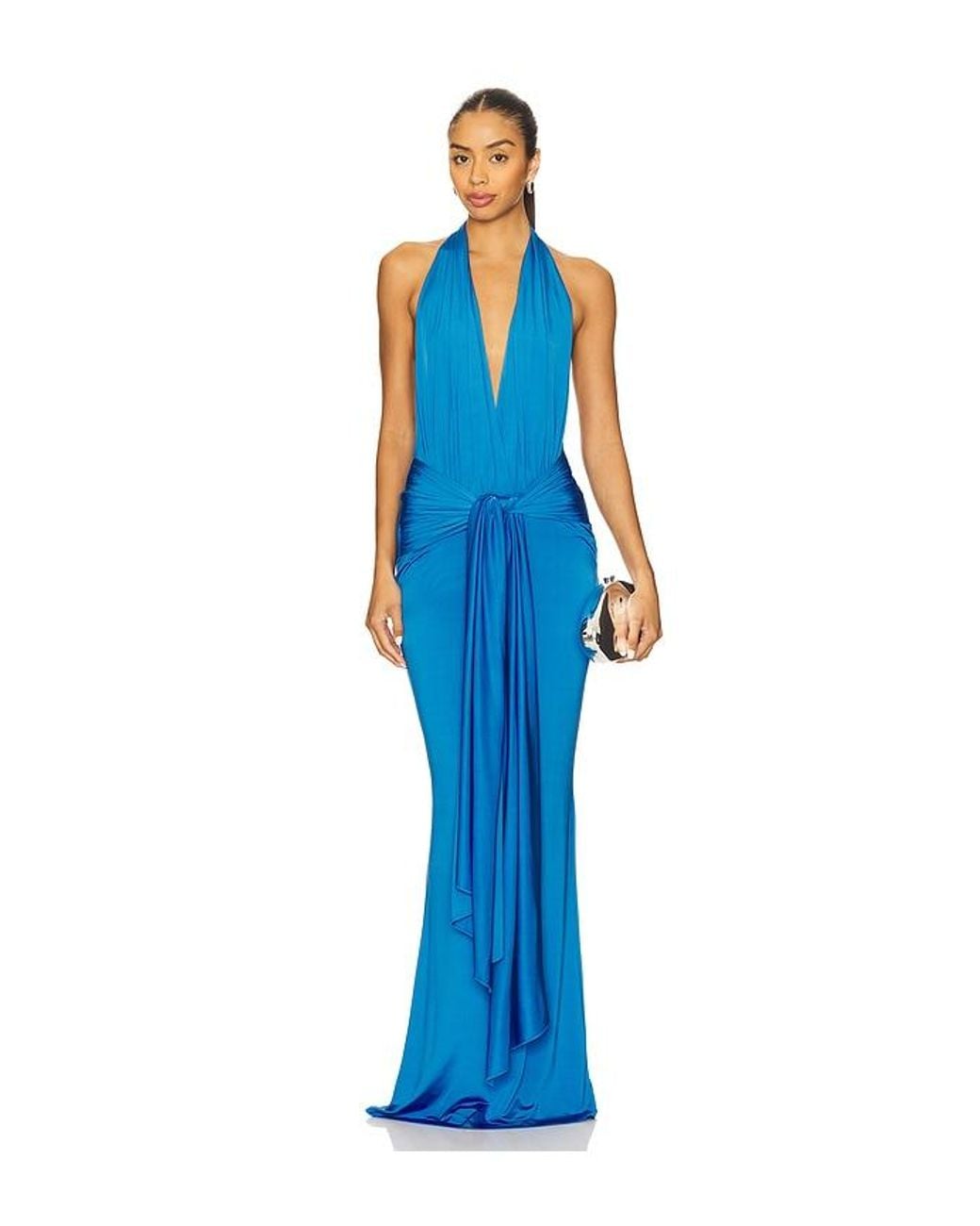 Lovers + Friends Blue Coralie Gown