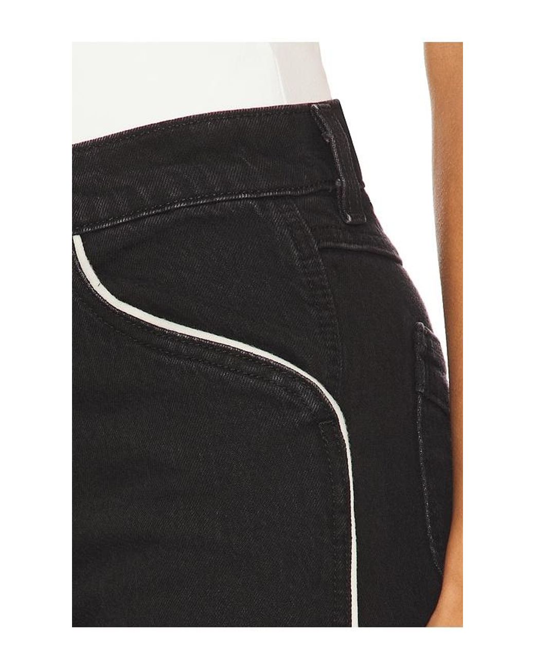 Levi's Black Wedgie Boot Piping Jeans