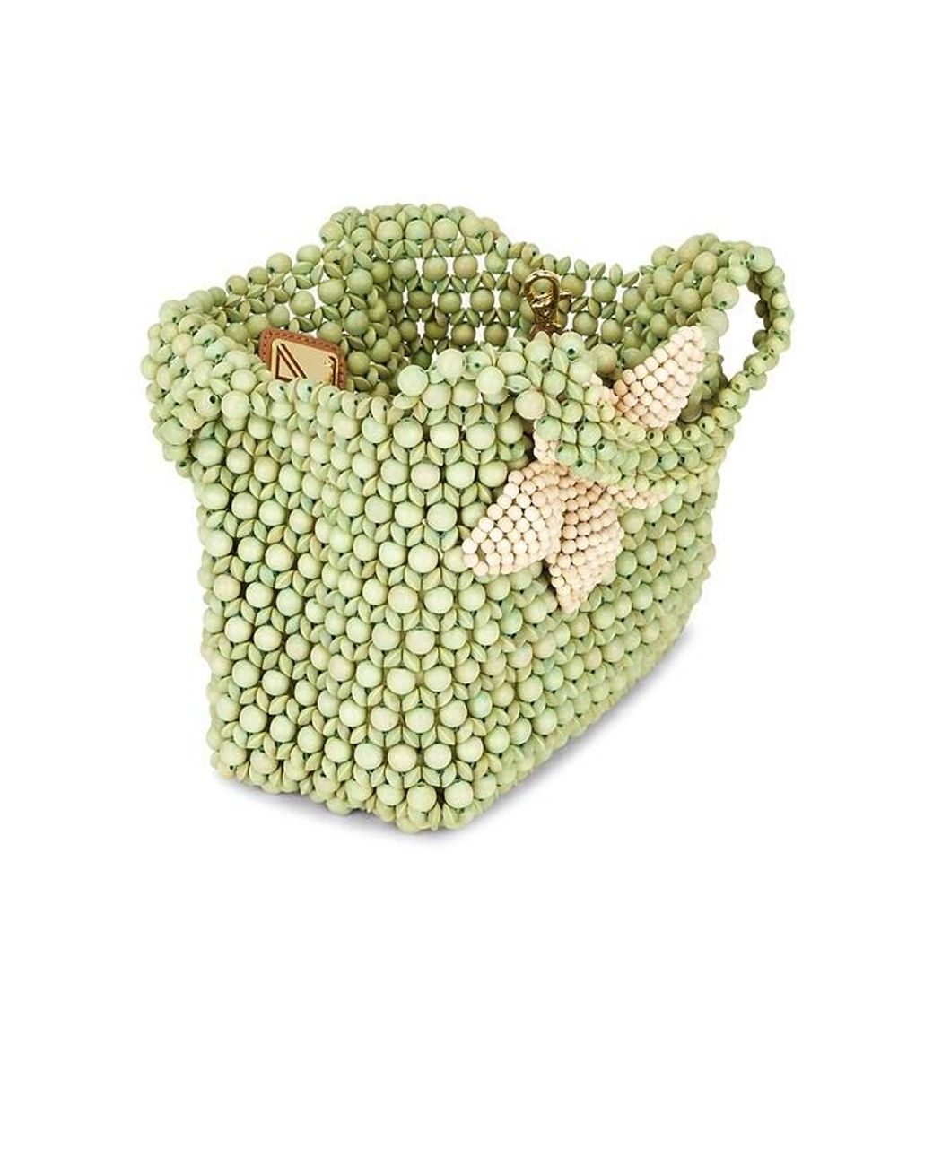 Aranaz Yellow Trapezoid Flora Bag