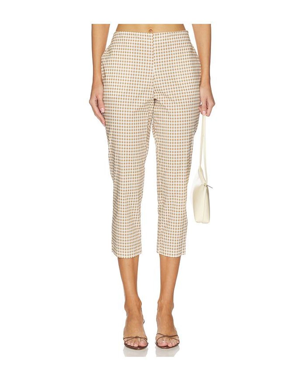 Pantalón Andi En Talla (También En Xs, S, M, Xl) Caroline Constas de color Natural