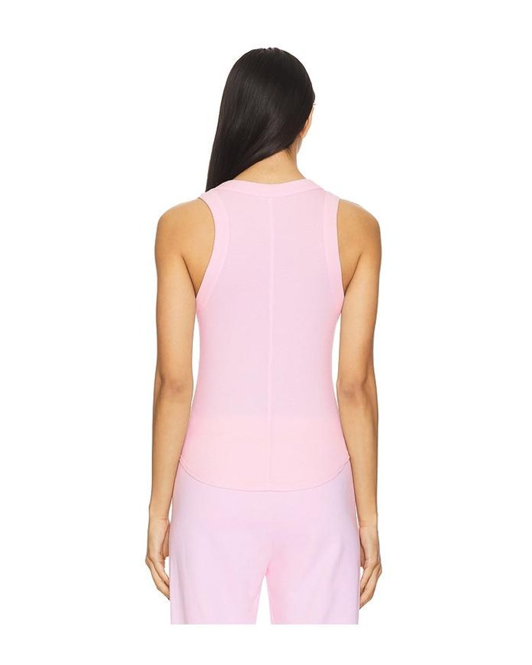 Lamade Pink Aida Racerfront Tank