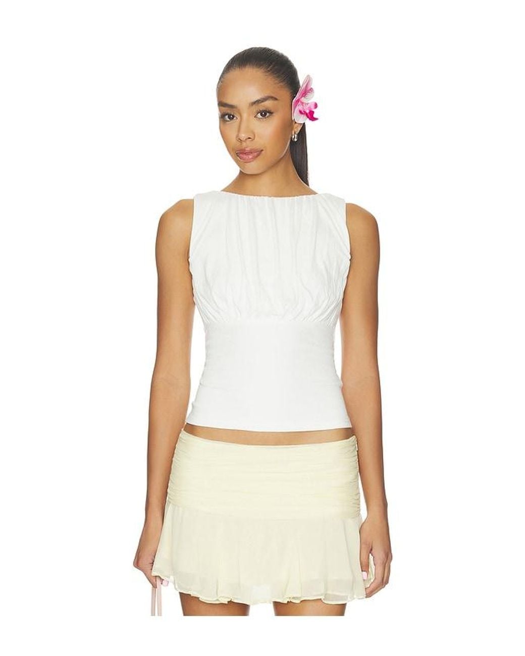 ALL THE WAYS Natural Jemima Top