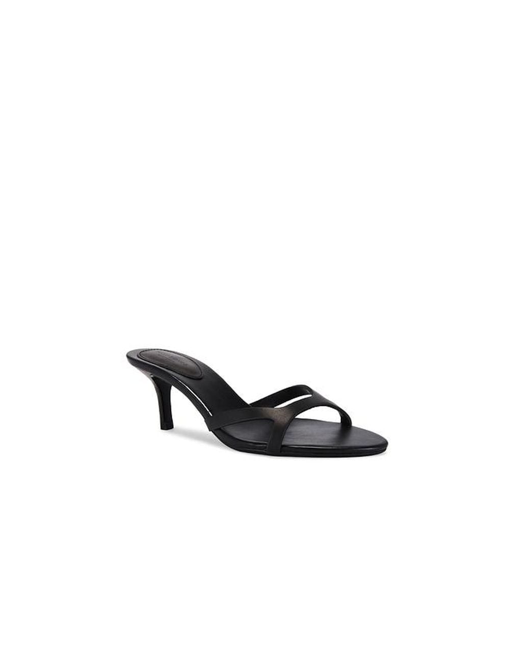 Tony Bianco Black Daisy Sandal