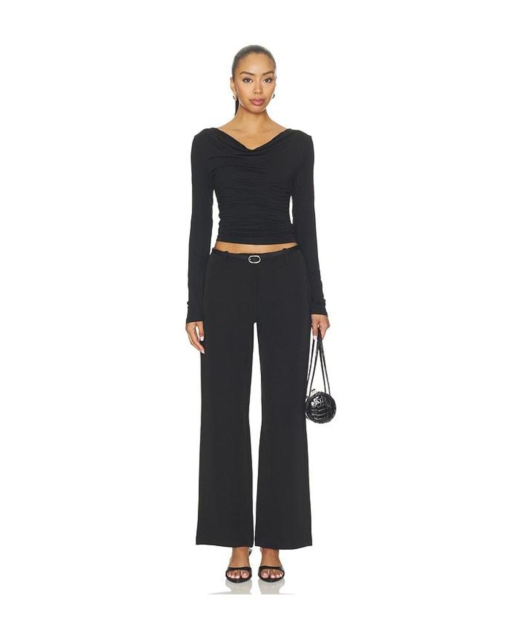 Madison The Label Black Opal Top
