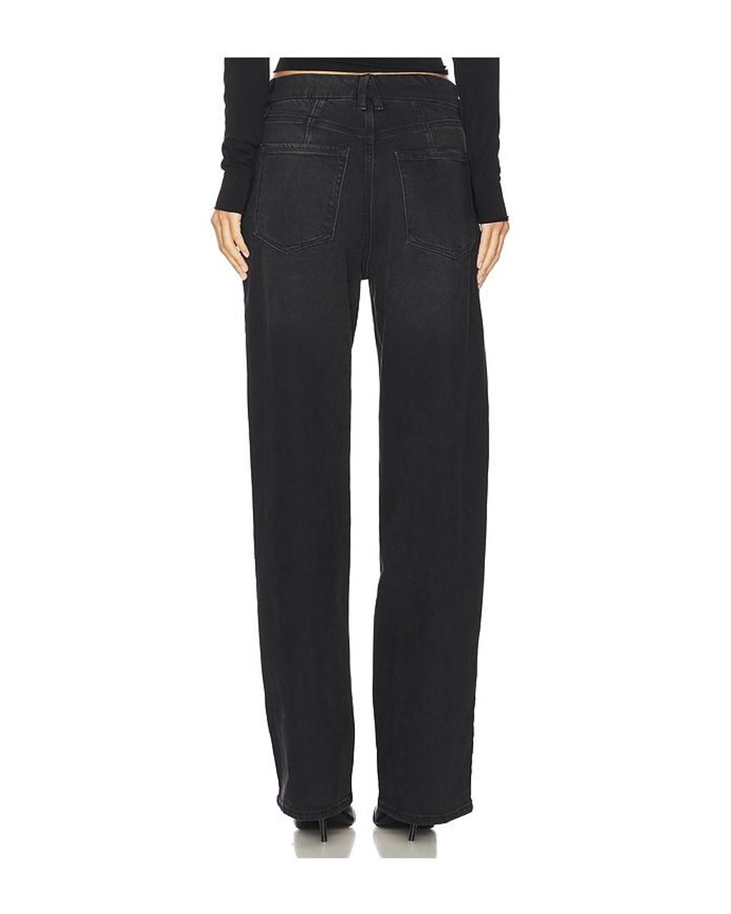 Recto(A) Good 90S En Color Negro Talla (También En 2, 20, 22) GOOD AMERICAN de color Black
