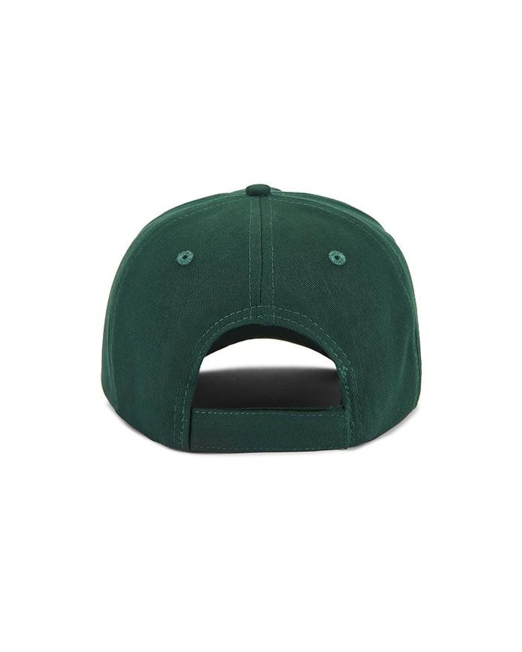 METALWOOD STUDIO Green Metal Logo 5 Panel Hat for men