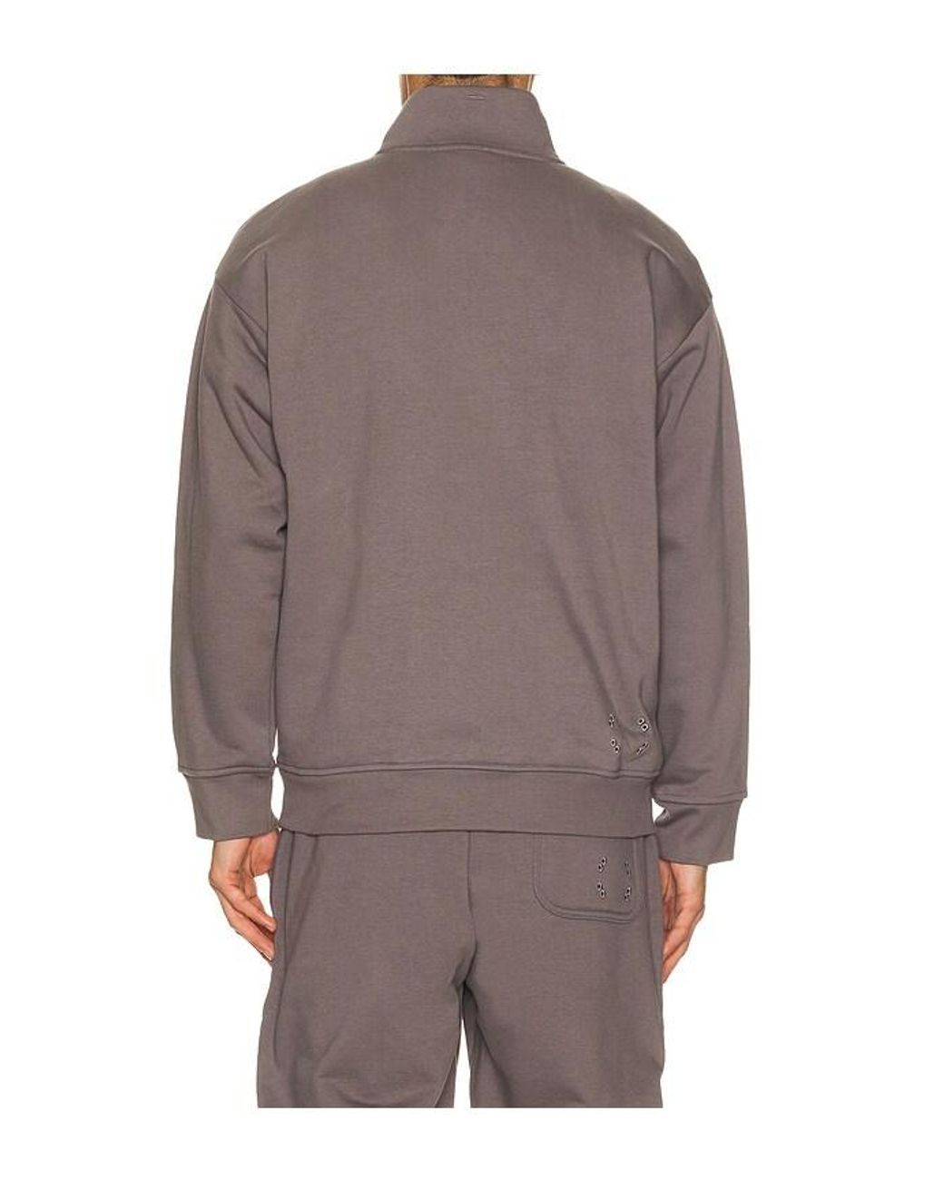 On Shoes Brown Club Collective 1/4 Zip for men