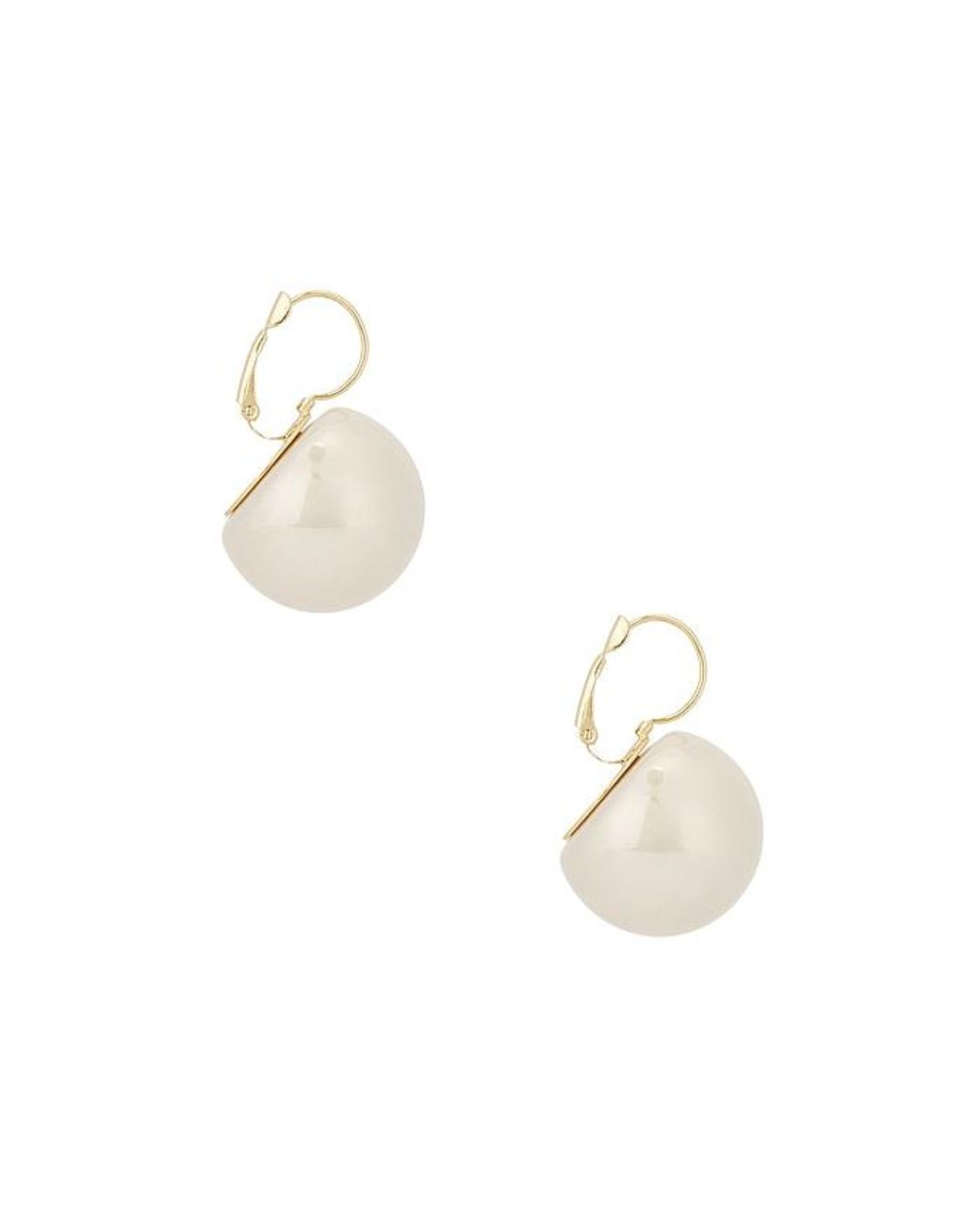 petit moments White Roxie Earrings