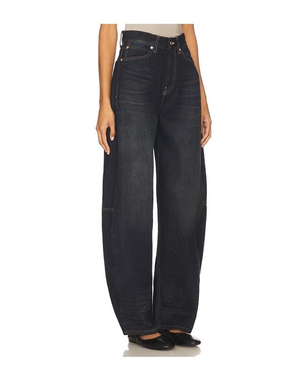 Free People Black X We The Free X Revolve Bodie Arc Jean
