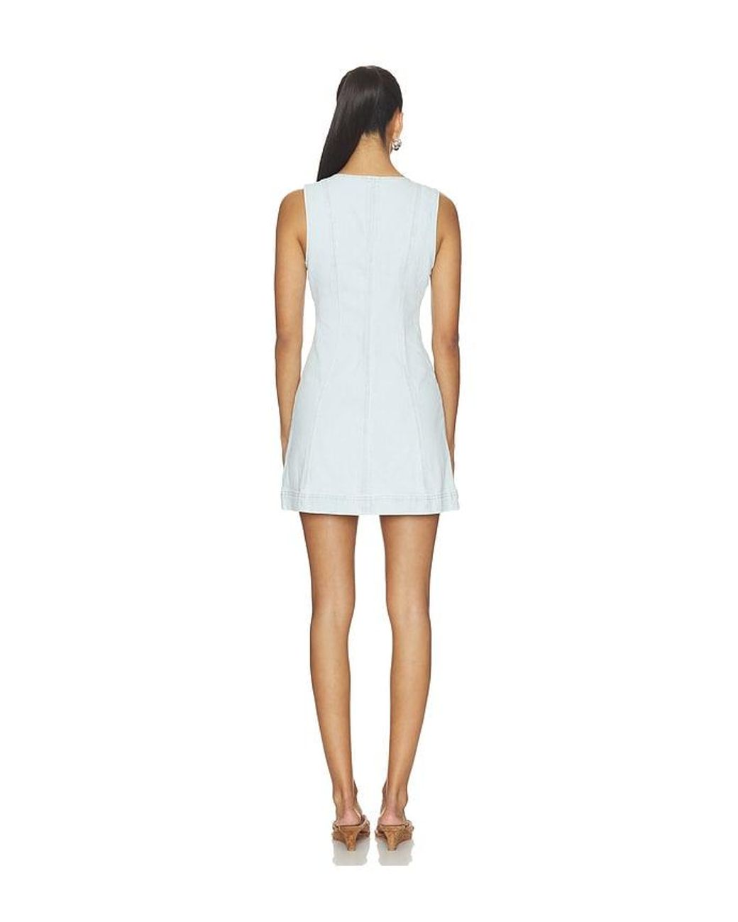 PAIGE White Kenadie Dress