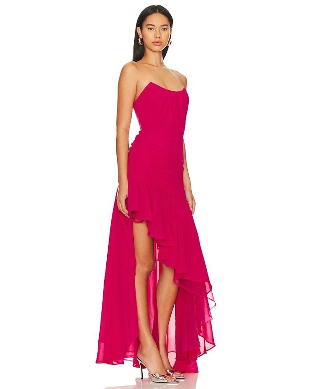 Nbd Red Lerry Gown