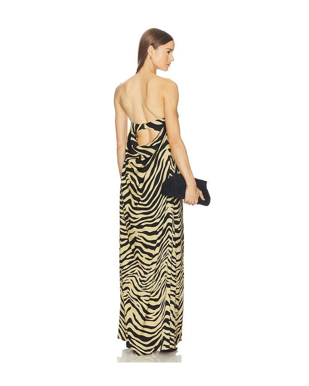 SRG Metallic Sloan Silk Dress