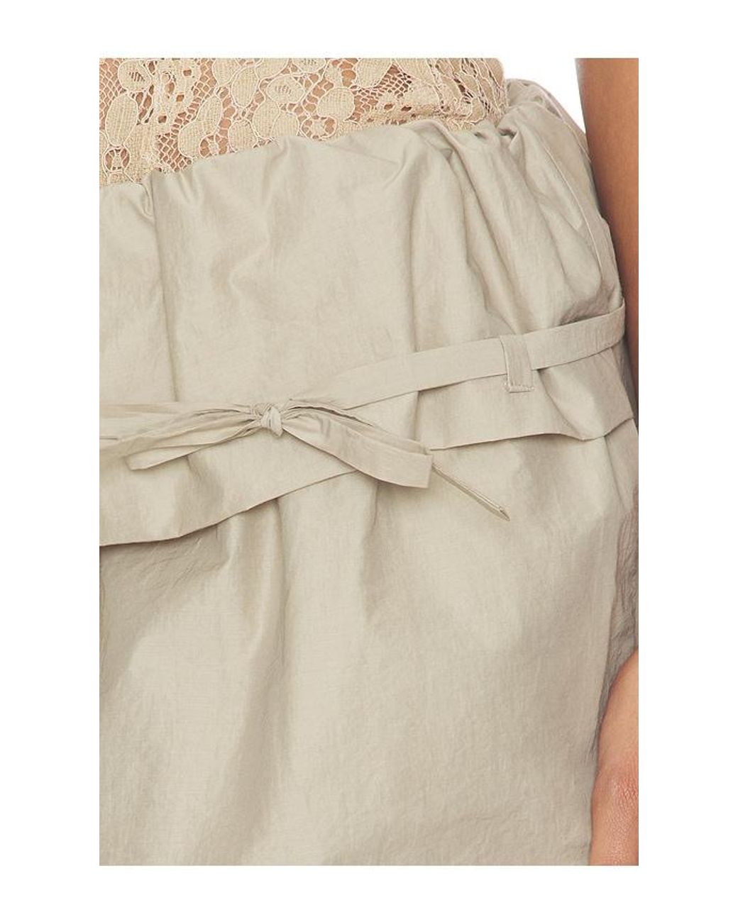 Magda Butrym Natural Wide Leg Pant