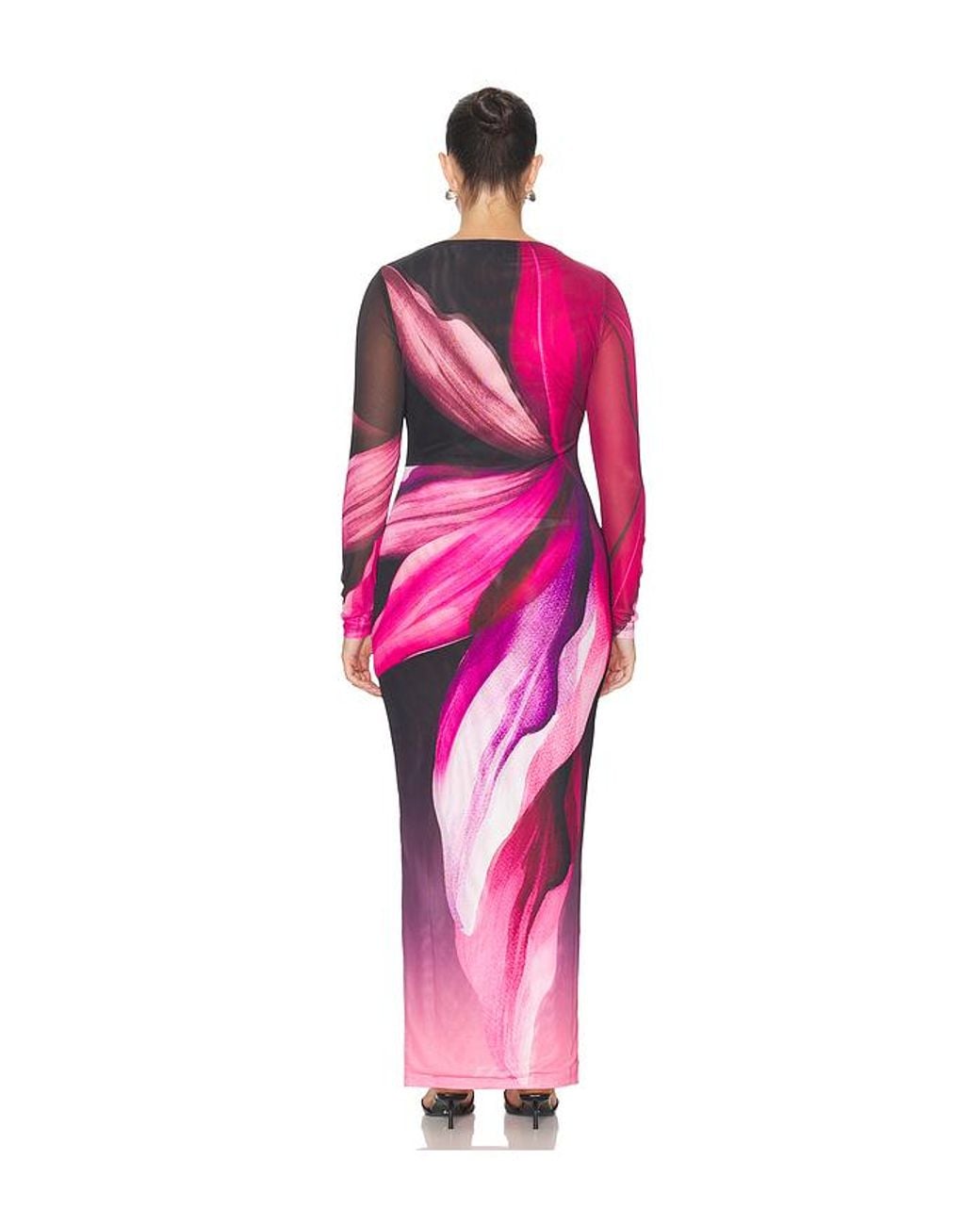 AFRM Pink Phyll Midi Dress
