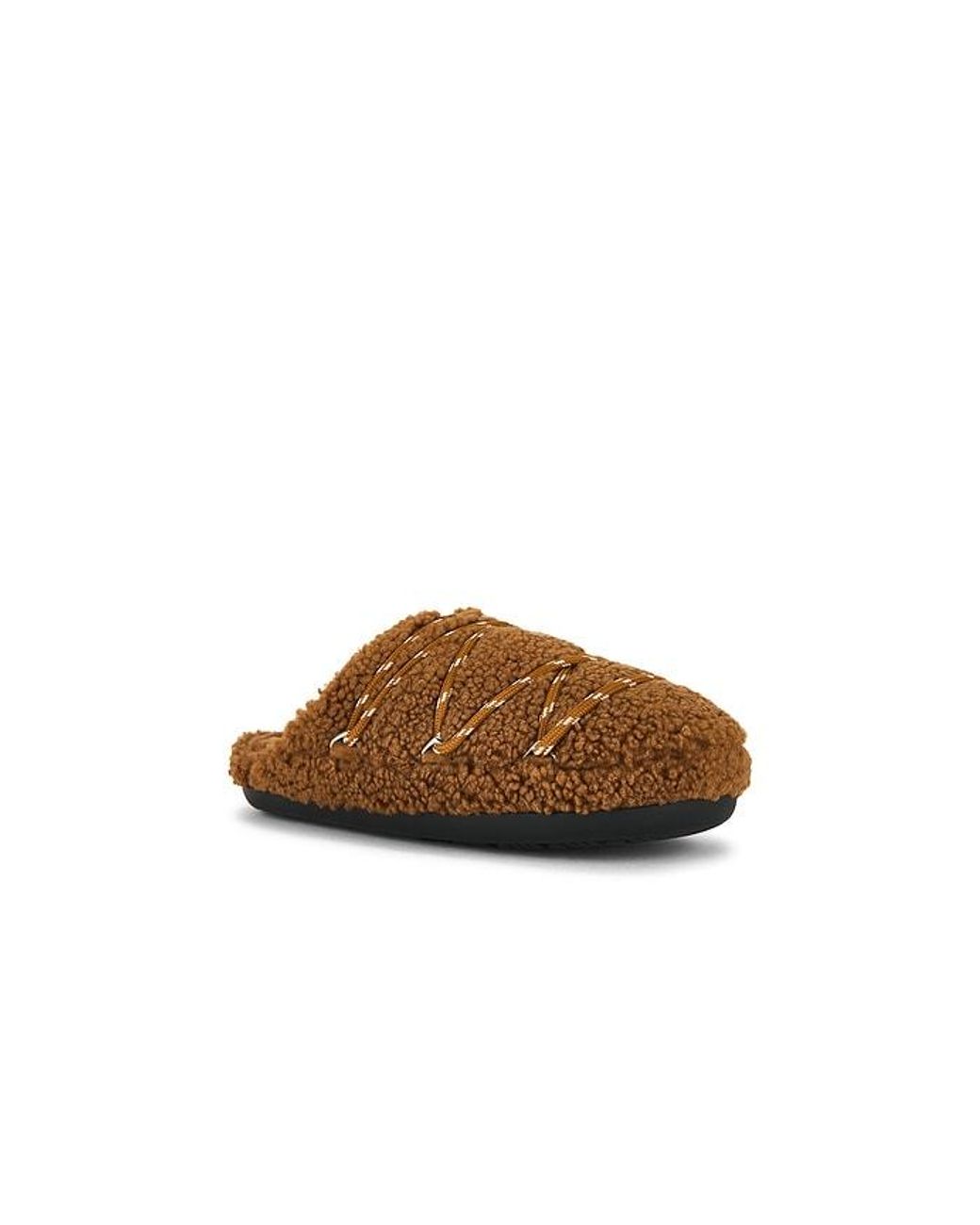 Moon Boot Brown Slipper Teddy