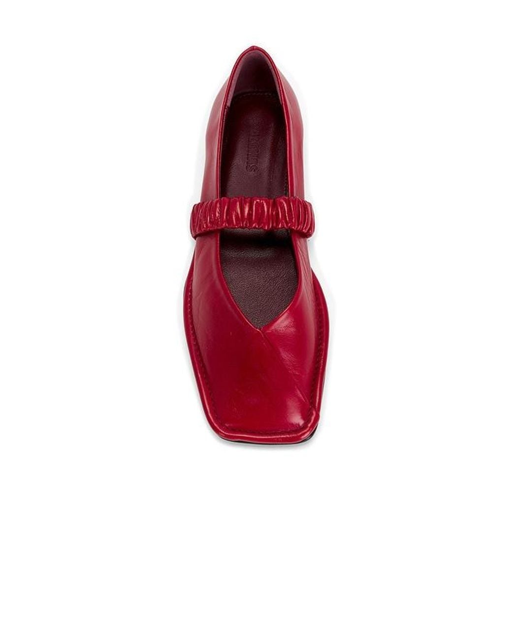 Alohas Red Lautan Ballet Flat