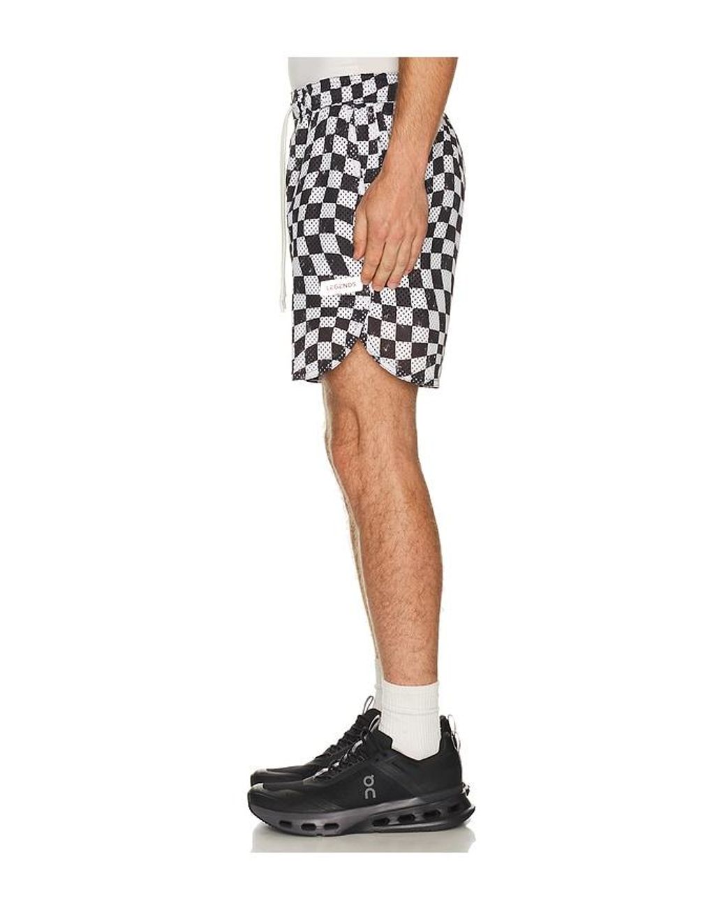 Legends Black Luka Mesh 7 Short for men