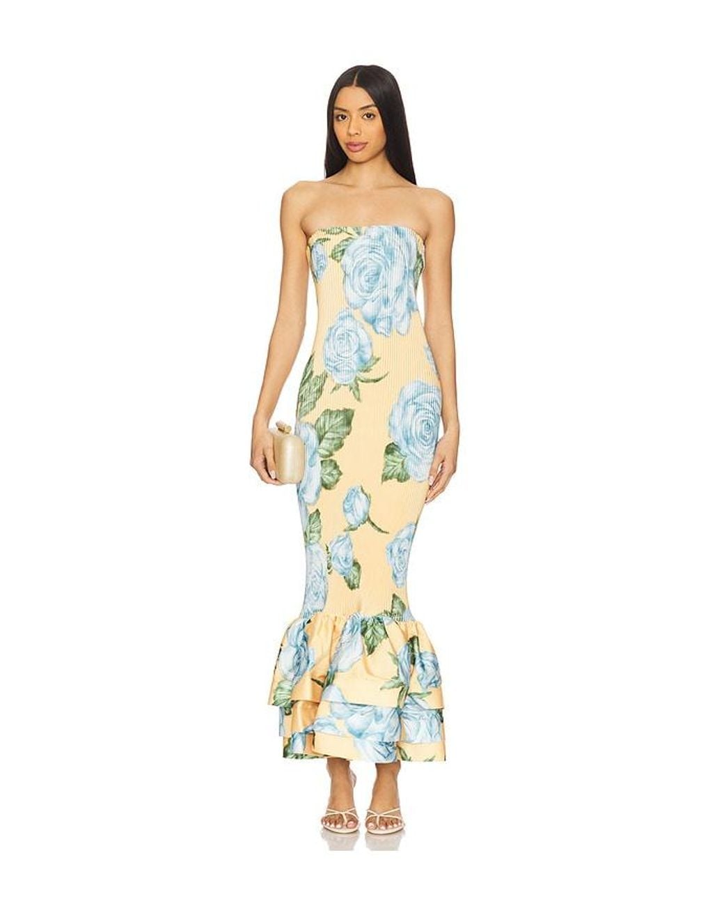 L'idée Metallic Ramblas Dress