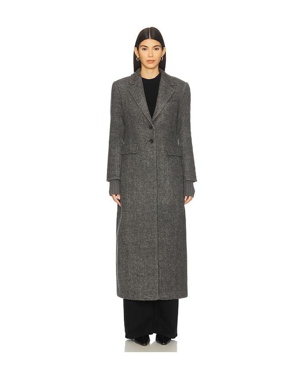 FAVORITE DAUGHTER Black City Coat