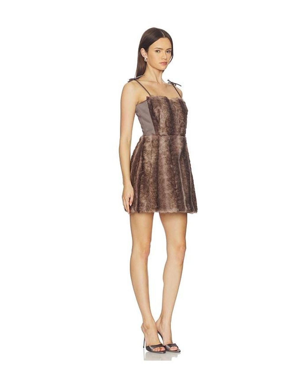 AKNVAS Natural X Revolve Sigrid Dress