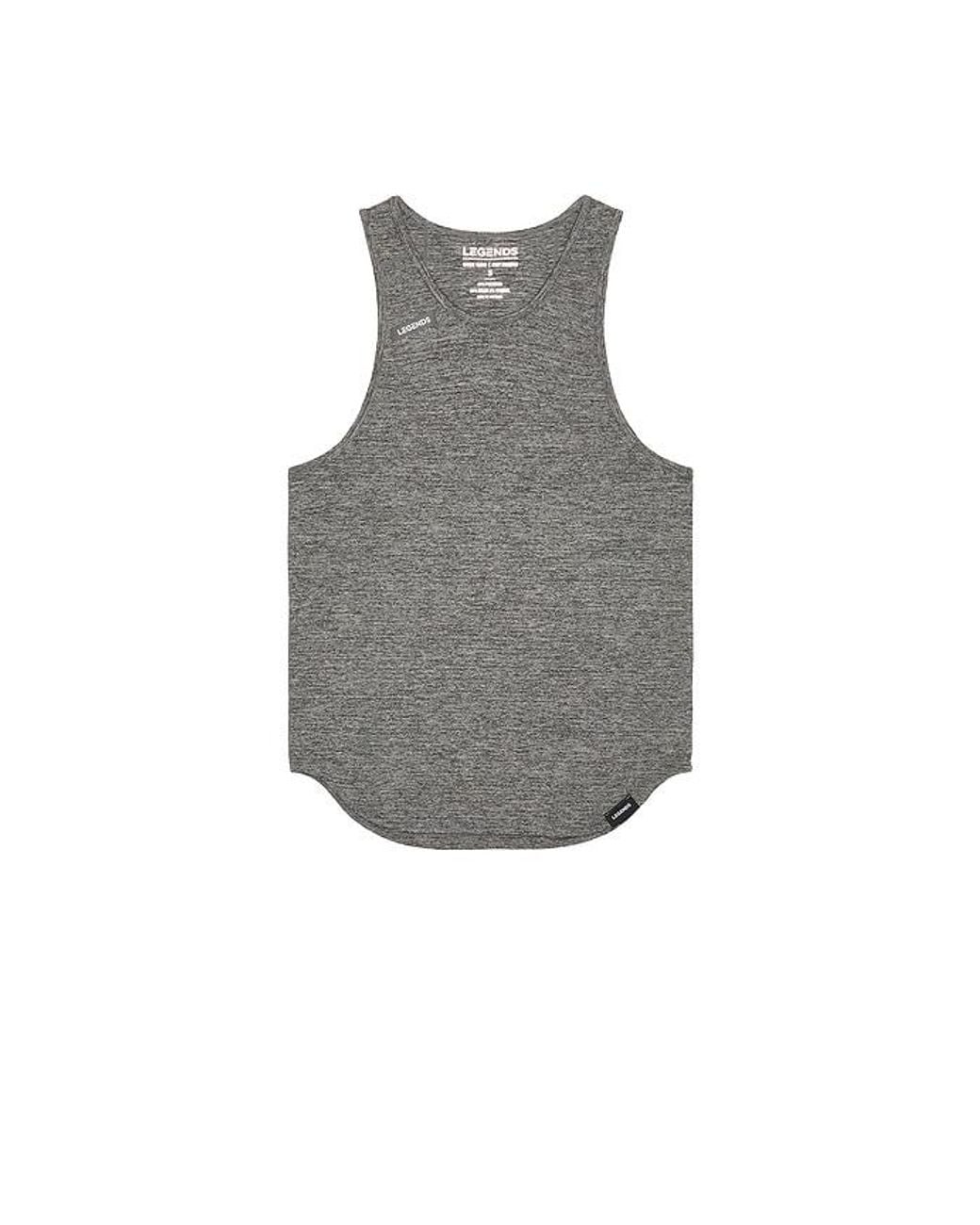Legends Black Enzo Tank for men