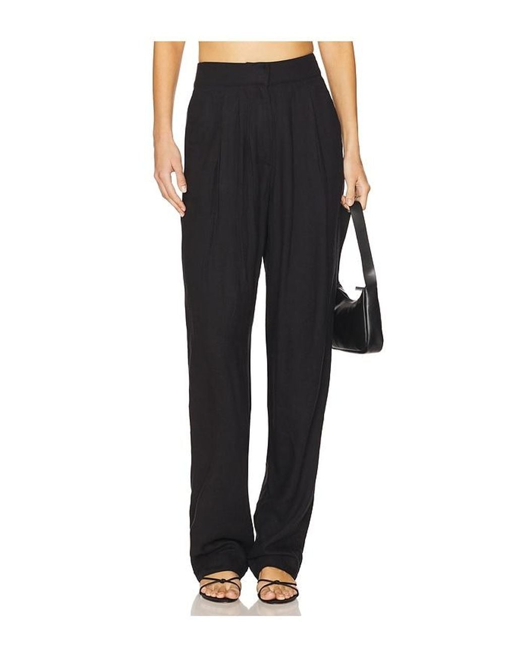 WeWoreWhat Black Trouser Pants