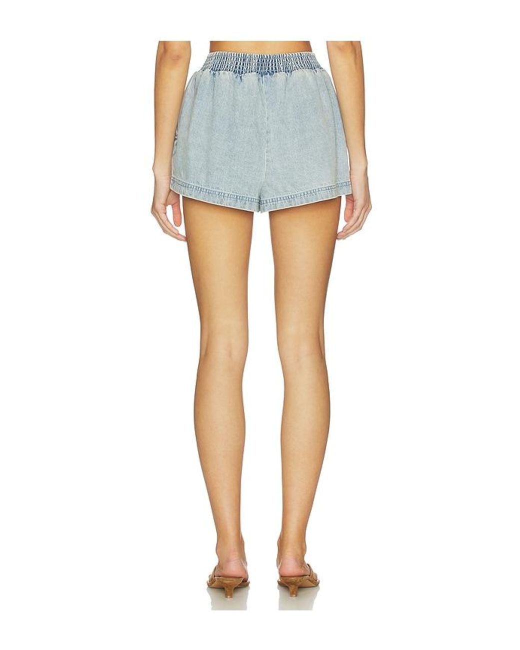 Free People Blue Cassius Denim Set
