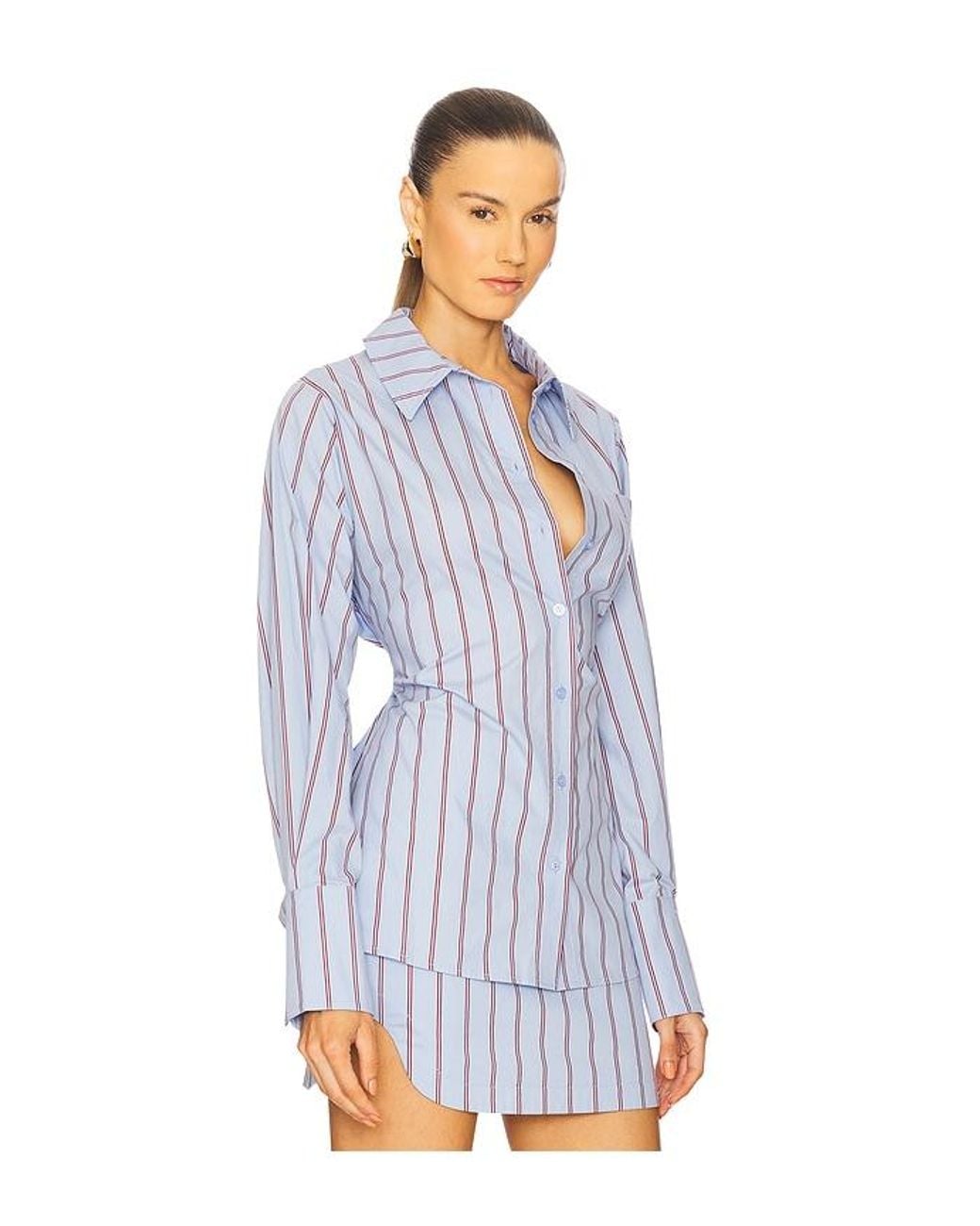 Line & Dot White Getty Shirt