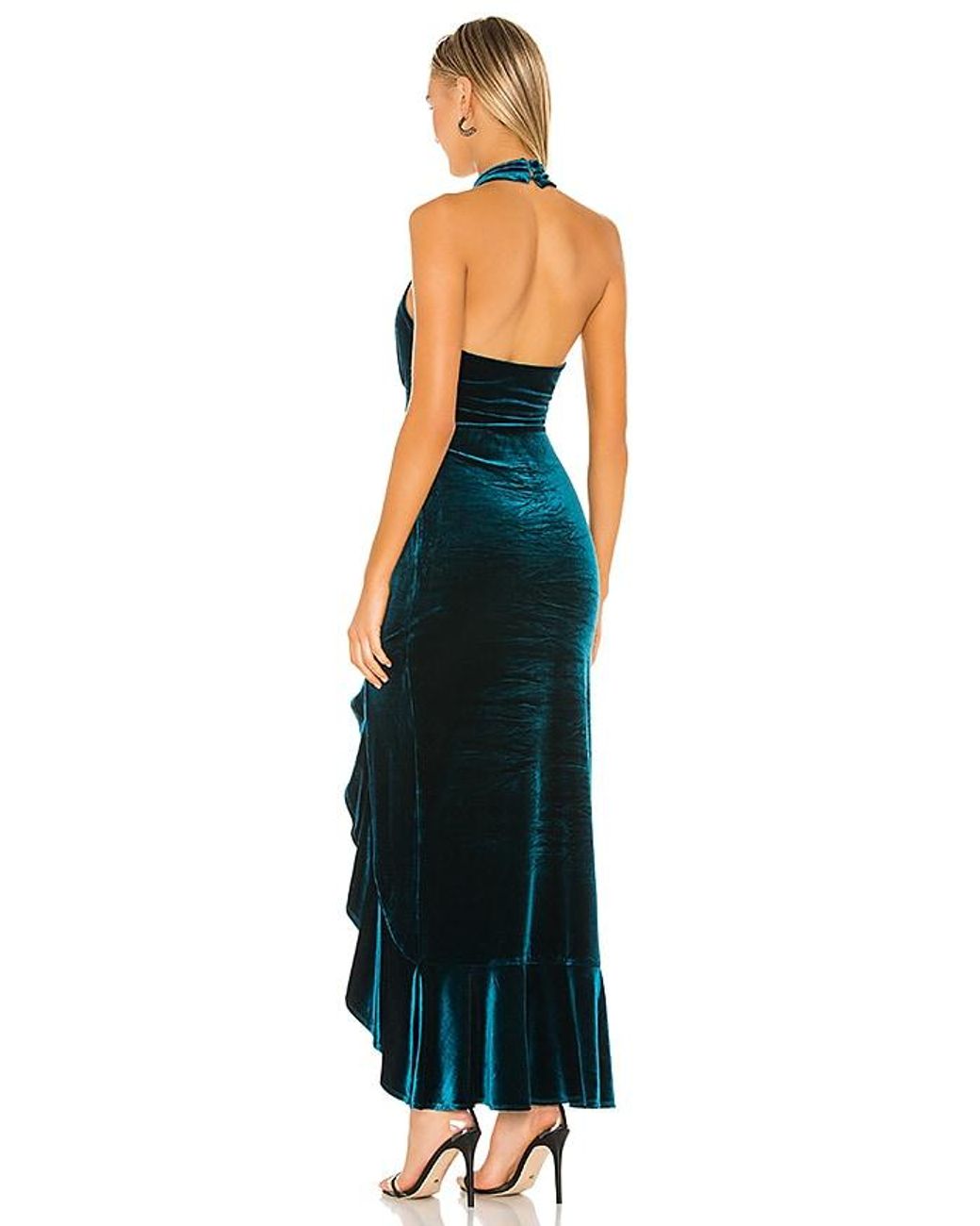 Lovers + Friends Blue Ayla Maxi Dress